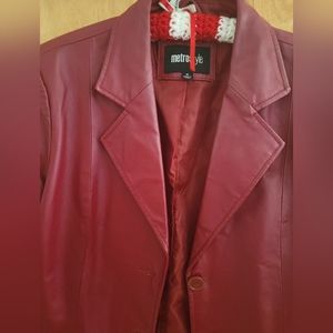 Red Leather Jacket